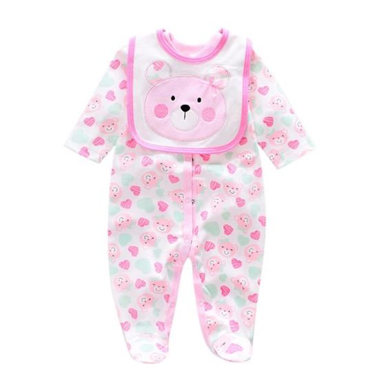 Nouveau ne Vetements de bebe reborn Vetements de bebe fille poupee Poupee pas inclus B LXY80326172B138 Cdiscount Jeux Jouets