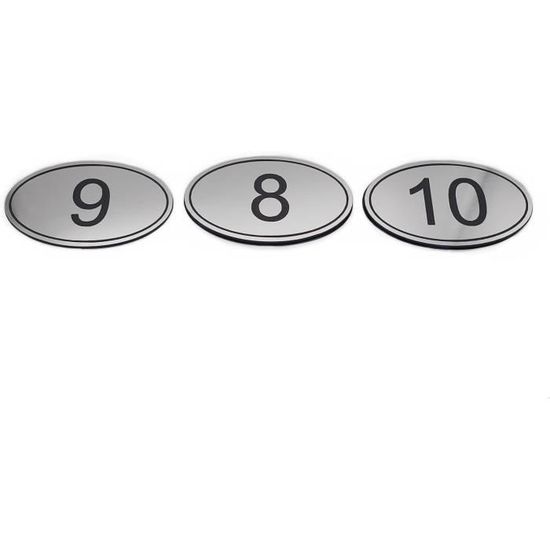 NestNook Numéros De Table Dorés De 1 à 25, étiquettes Gravées