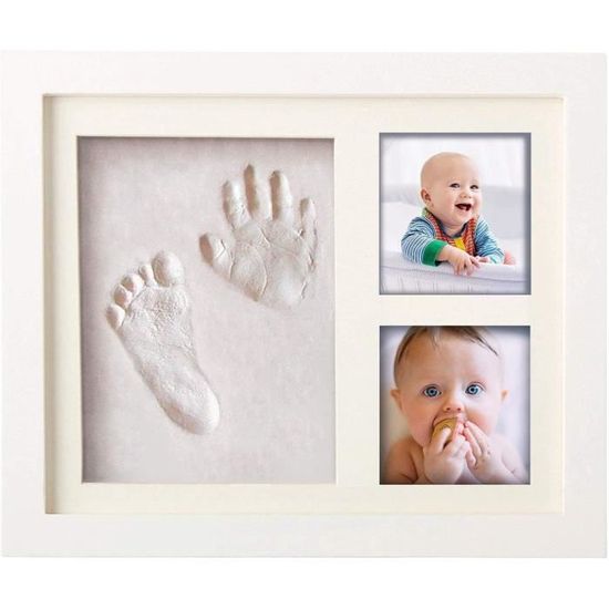 4 Pcs Kit Empreinte Pieds Et Mains Bébé, Empreintes Bébé Avec 8 Cartes D'Impression - Puériculture & Eveil Bébé