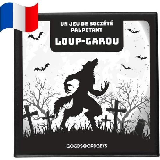 Jeu de Cartes LoupGarou Original Jeu de société de Luxe avec Extension