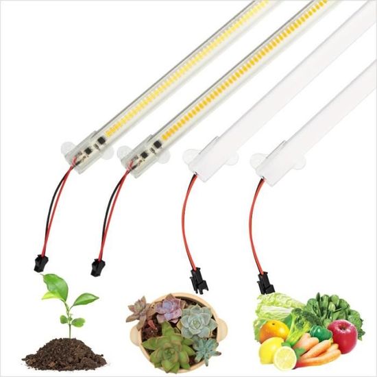 Lampe horticole de croissance pour plantes, Tube lumineux haute effic Warm White Milky White shell Size 300 X 14 mm 10pcs -LR214