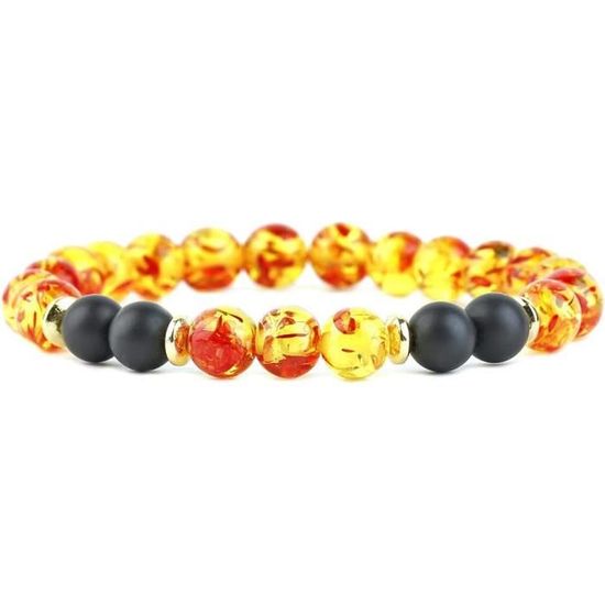 Bracelet Pierre Naturelle Femme - 2 Pièces Avec Cœur En Cristal Et Aventurine Verte | Bijou Extensible Cadeau