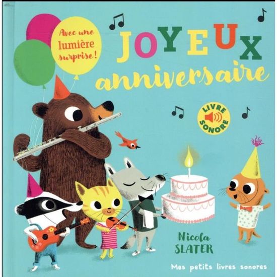 Livre Joyeux Anniversaire Achat Vente Livre Parution Pas Cher Cdiscount