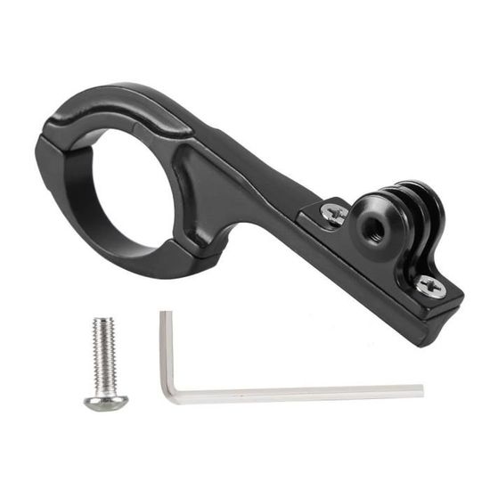 Support Caméra D'action Pour Vélo - Montage Potence En Alliage Aluminium - Compatible 28.6mm - Sécurisé Et Stable