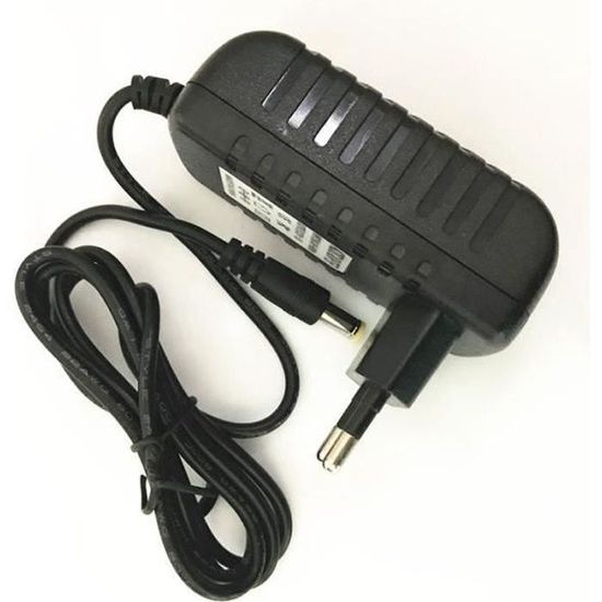 Chargeur Pour Tensiomètre Omron M2/M3/M4/M6 - 6V 1A - Câble 2 Broches - Neuf Sous Blister