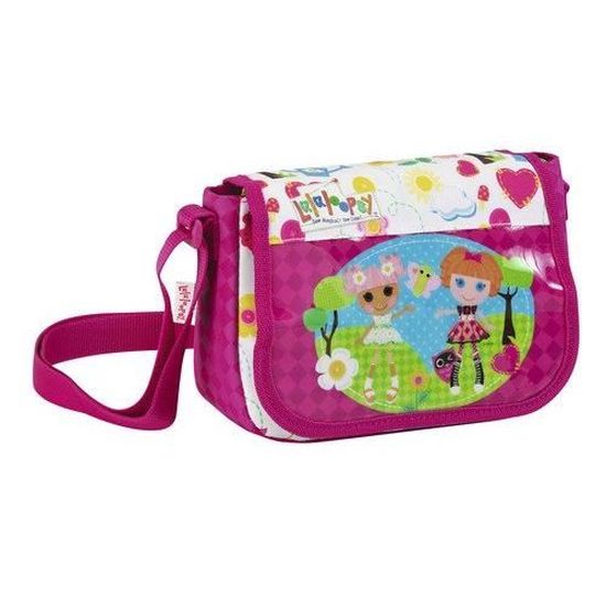 Sac à main bandoulière enfants poupées Lalaloopsy rose pour filles