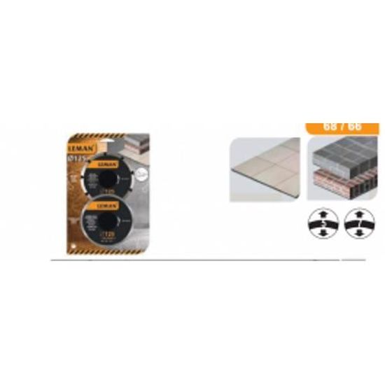 2 Disques Diamant Meuleuse 115 Mm Beton Carrelage Achat Vente