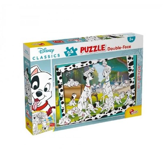 Puzzle La Carica Dei 101 Disney Double Face 24 pièces - Lisciani Giochi ...