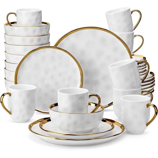 vancasso Mandala Tafelservies, 16-delig eetservies, combiservies, met
