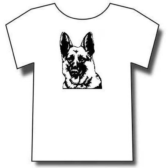 Tee shirt berger allemand hot sale
