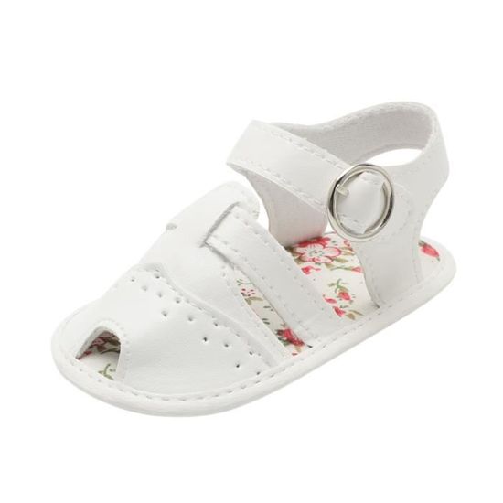 Chaussons Bébé En Cuir Souple Beige - Taille 15cm (18-24 Mois) Semelle Daim Fait Main UK