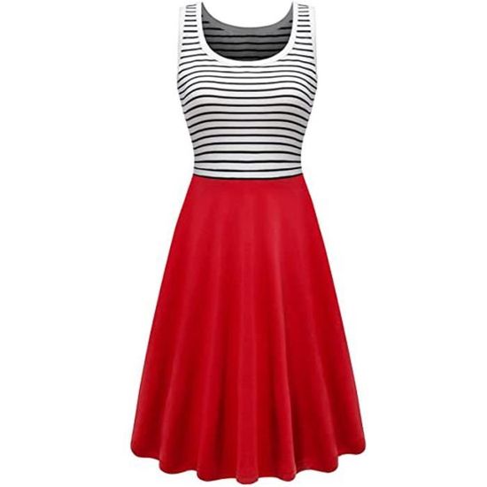 Robe D'été Fille épaule Froide Causel - Taille 130 - Couleur Orange Bloc - Neuf Avec étiquettes