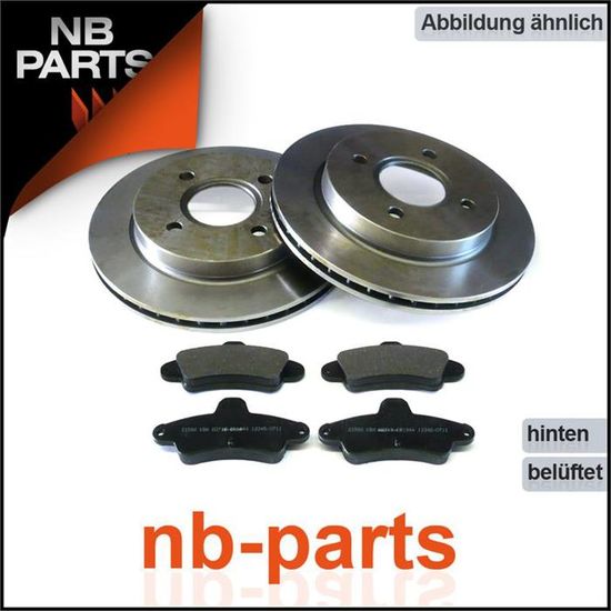Kit De Frein Frankberg Pour Mazda MX-5 NA/NB - 2 Disques + 4 Plaquettes Avant