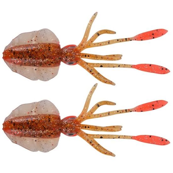 Leurre De Pêche En Ligne Pwshymi 4 Pièces Leurres De Pêche Vers Leurre Appâts Appâts Souples Leurre De Crevettes Lumineux Leurre De Pêche En Eau Salée Fishinghook Leurre Souple