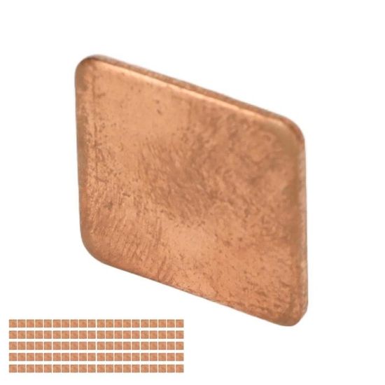 Feuille Cuivre Pur 1.5x20x20mm - Plaque Calage Dissipateur Thermique Pour GPU CPU Ordinateur