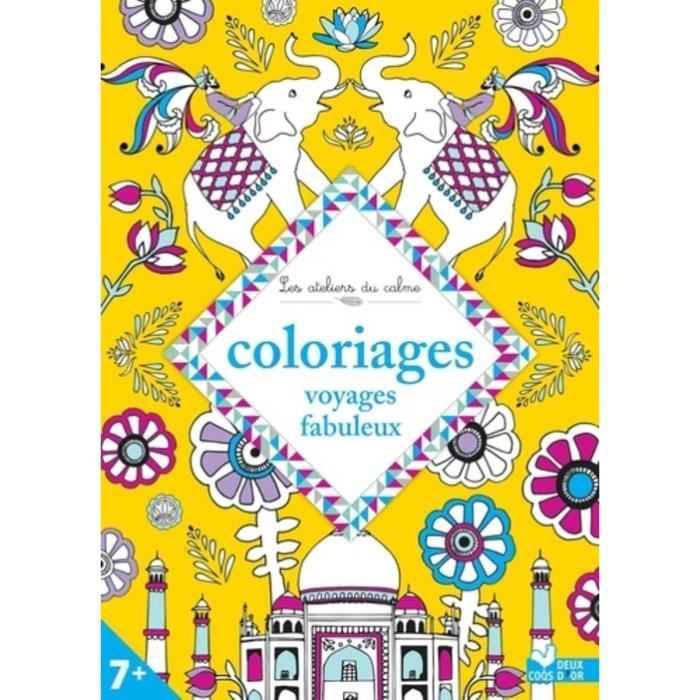 Coloriages voyages fabuleux - Cdiscount Beaux-Arts et Loisirs créatifs