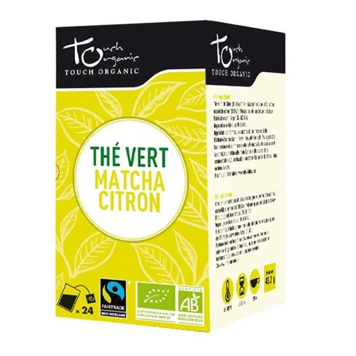 Thé vert matcha citron x24 43gr