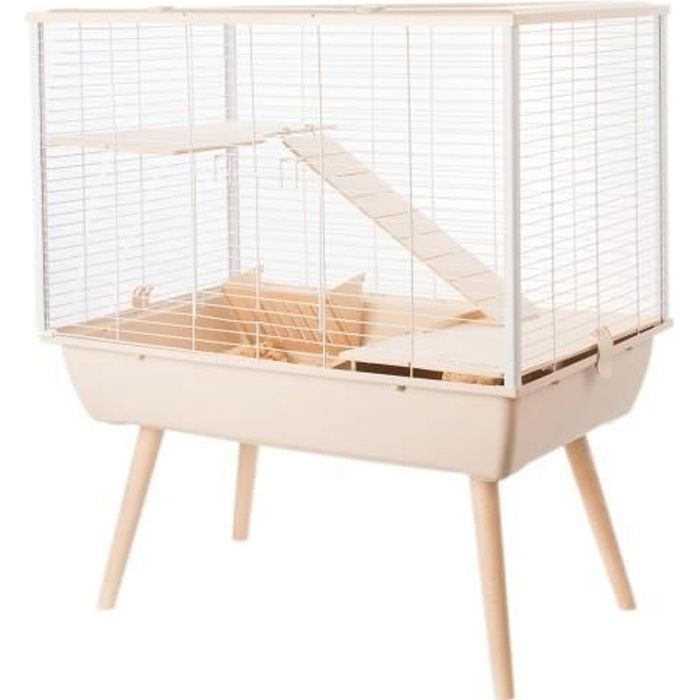 Cage Neo Muki Grands Rongeurs Beige