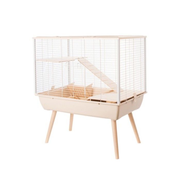 Cage Neo Muki Grands Rongeurs Beige