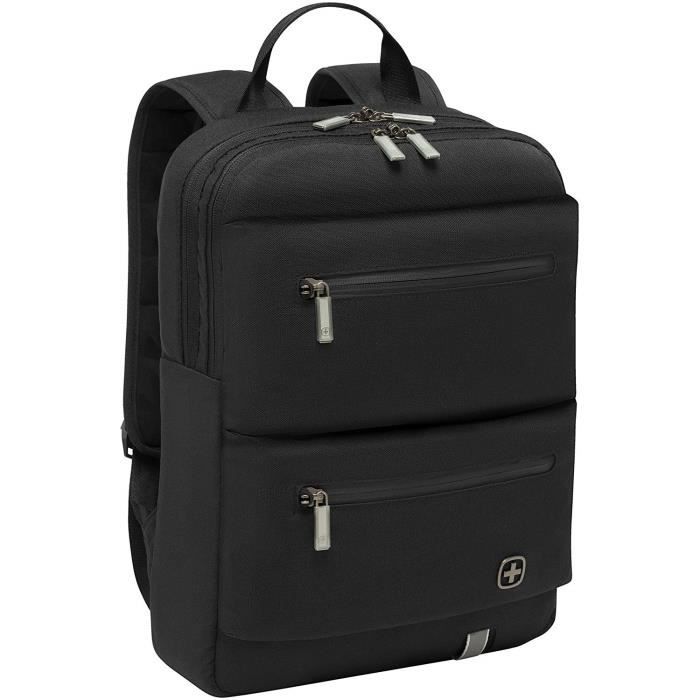 Sacs à dos pour ordinateur portable WENGER 605076 Sac à Dos avec Poche pour Ordinateur Portable-Tablette Noir 42667