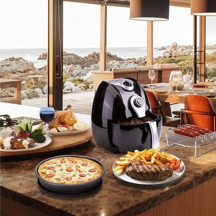 FRITEUSE LSGMC Accessoires pour Friteuse à Air Chaud,Ensemble D'accessoires pour Friteuse Universelle 12 Pièces 210