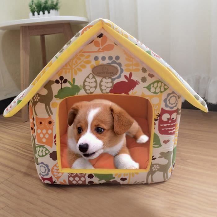 SA Portable intérieur Pet Bed Niche douce et chaude et confortable Chat Chien Sweet Room @Fournitures pour ani..... - SABCK0119A1810