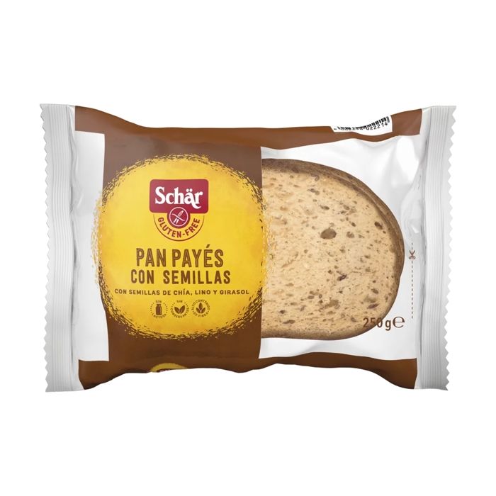 Pain campagnard aux graines sans gluten Schar - 250g