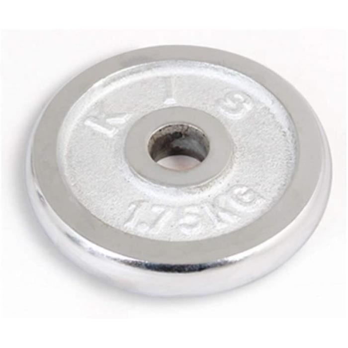 HALTERE Haltère Haltères Poids Poids Disques fer pur placage 0,5 kg - 1 kg - 2 kg - 3 kg - 4 kg - 5kg - 7.5KG Poid248