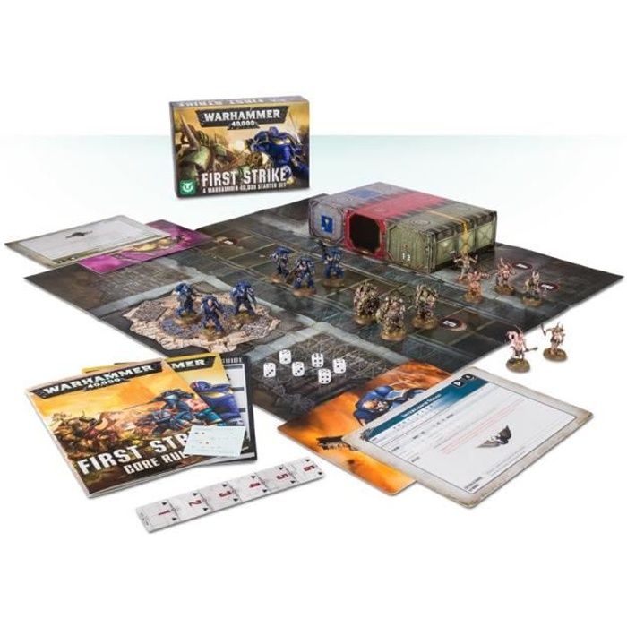Games Workshop First Strike: A Warhammer 40,000 Starter Set, Enfants et adultes, Garçon, 12 année(s), Anglais, Anglais, Boîte