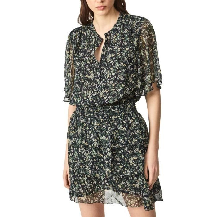 Robe Pepe Jeans Amélie Vert pour Femme