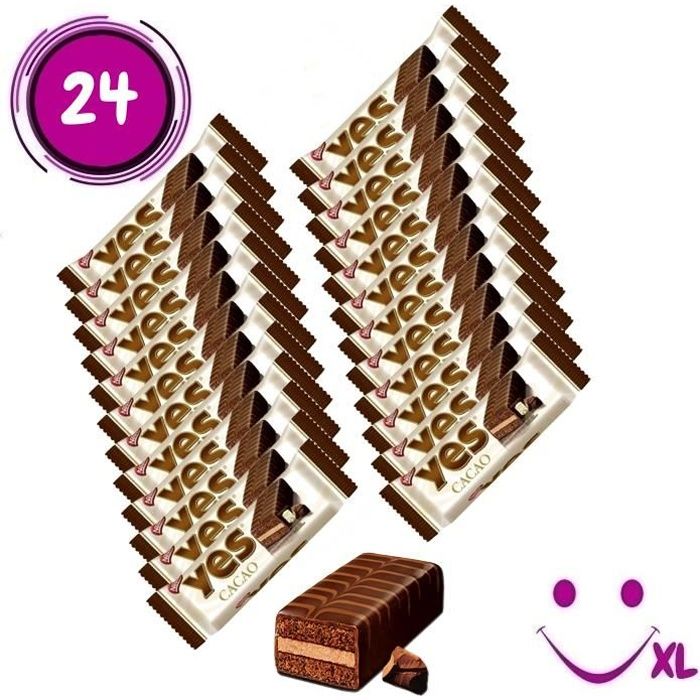 Nestlé YES cacao, gâteau, 24 pièces