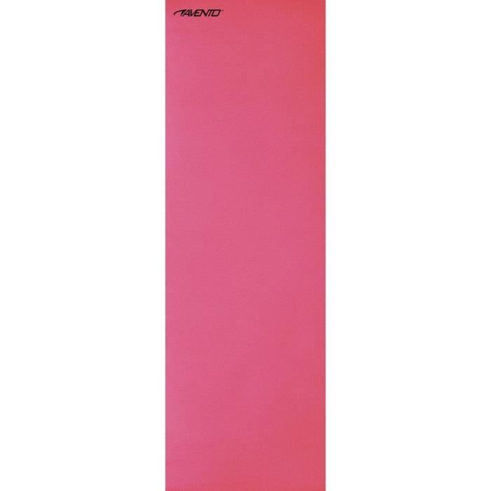Avento Tapis de yoga 41VG-ROZ-Uni 160 x 60 cm polyéthylène Rose