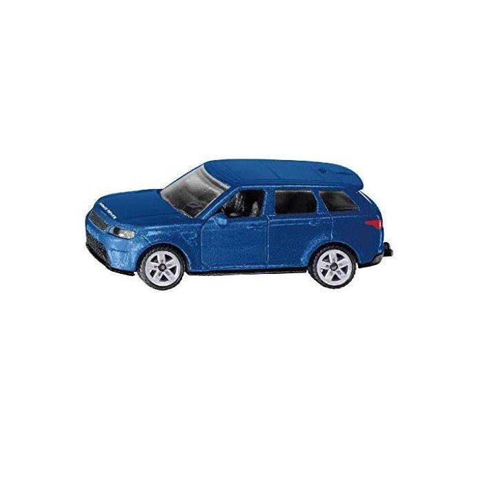 SIKU 1521, Range Rover, Métal/Plastique, Bleu, Attelage de remorque, Compatible Avec autres Jouets SIKU de la même Échelle