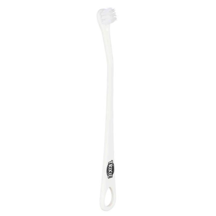 Set brosse à dents, chats-petits chiens - 15 cm, 4 pcs, blanc