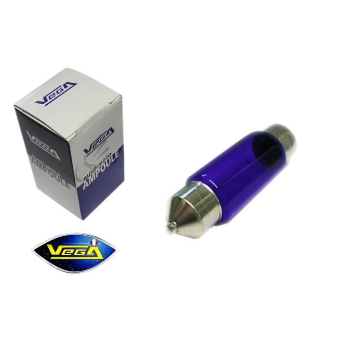 Ampoule Vega® Navette C5W 36mm sv8.5 -Day Light- blanc xénon 5000K 12V