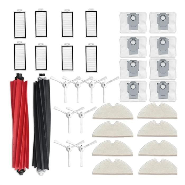 Lot De 8 Sacs De Rechange Pour Aspirateur Robot Proscenic Q8 Et Q8 Max - Filtre à Poussière Jetable