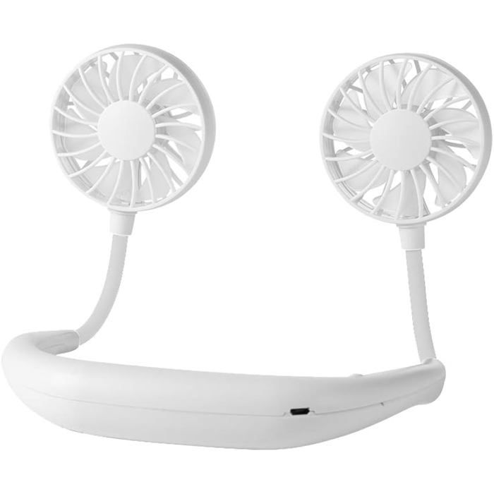 Ventilateur personnel - RWOYTHK - Mini ventilateur rechargeable - 3 vitesses - Portable - Mode brise - Rwoythk