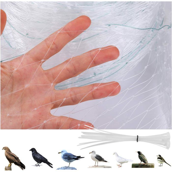 GARDIGO Grilles Filets Mailles Plastique Flottant 40 Pièces - Protection Poissons Étang Contre Hérons Chats Corbeaux