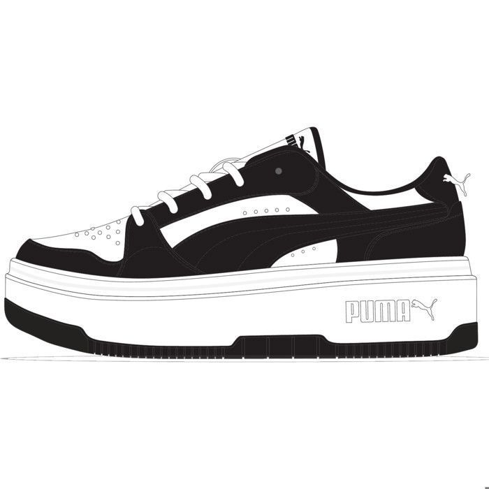 Puma Baskets fille Puma Rebound PS