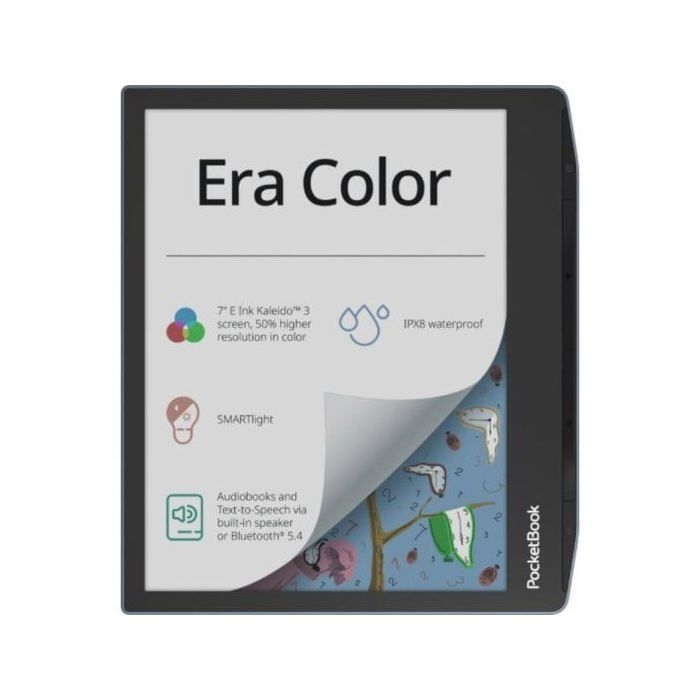 Livre Électronique - POCKETBOOK - Era Color - 7 - Wifi - Bluetooth - Résistant à leau