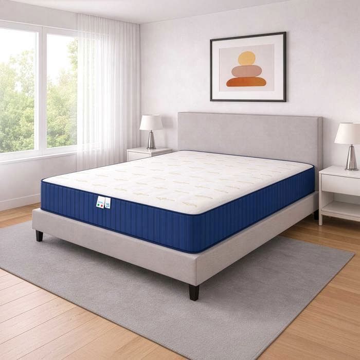 Matelas 140x190 cm Mousse Mémoire de Forme Relaxone épaisseur 20 cm Relaxone BALDIFLEX Soutien Equilibré Matelas 140x190 cm Mousse Mémoire de Forme Relaxone épaisseur 20 cm Relaxone BALDIFLEX Soutien Equilibré