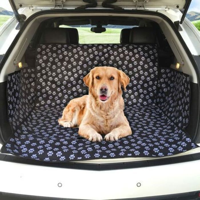 Tapis de protection coffre - OKZ - Modèle universel - Imperméable - Pour chien - Adapté SUV