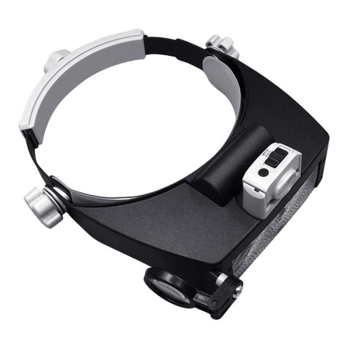 Loupes - Loupes Lampe à LED, pour tête Bijoutier Bandeau loupe, Lunettes de vue, Outil de Loupes - Loupes Lampe à LED, pour tête Bijoutier Bandeau loupe, Lunettes de vue, Outil de