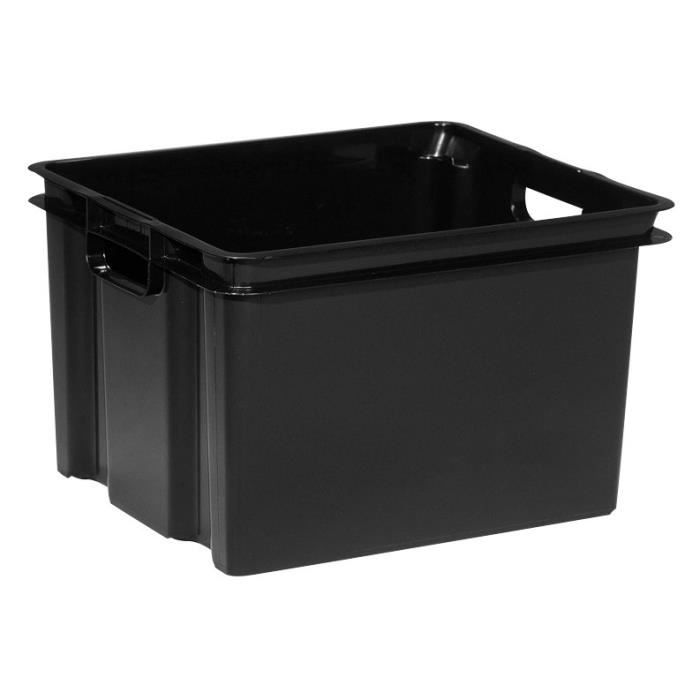 Allibert Bac De Rangement Vulcano 30 L Achat Vente Bac De