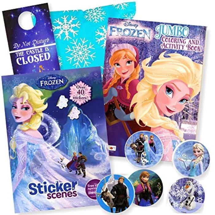 Jeu De Coloriage Vv9rd Livre De Coloriage Congele Disney Serti D Autocollants Congeles Le Paquet Comprend Un Livre De Coloriage Co Achat Vente Livre De Coloriage Cdiscount
