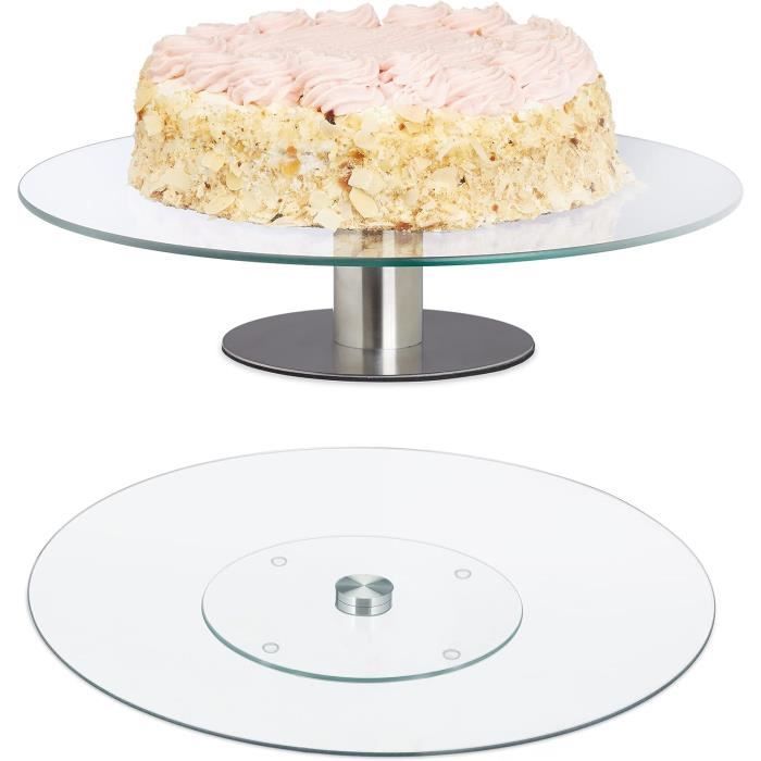 Plateau à Gâteau En Papier Argenté Tala – Diamètre 30 Cm – Épaisseur 3 Mm – Finition Aluminium Gaufré – Réutilisable – Fabriqué Au Royaume-Uni