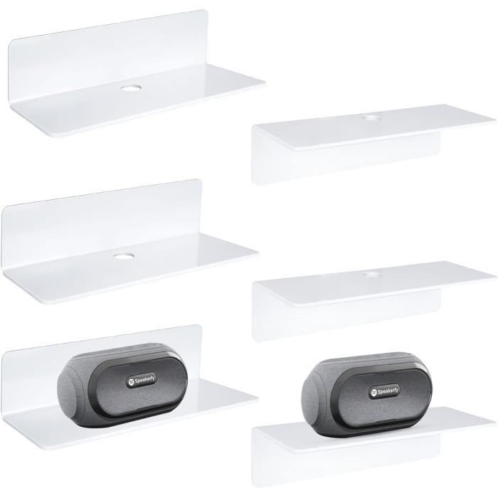 Étagère murale en acrylique transparent : présentoir flottant minimaliste - France