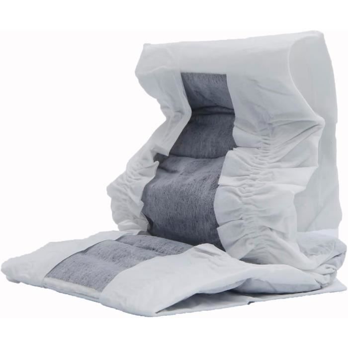 144 Couches Jetables Pour Chiens Mâles VEVOR Taille M - Bandes Ventrales Super Absorbantes Anti-Fuites