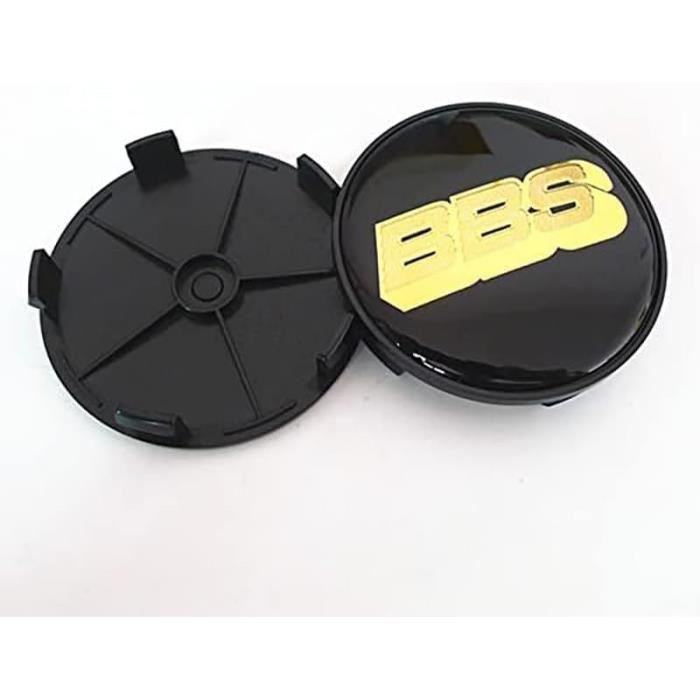 4 Cache-moyeux Pour Jantes BBS 60 Mm - ABS Et PC - Protection Anti-rayure Et Corrosion - Accessoire Voiture
