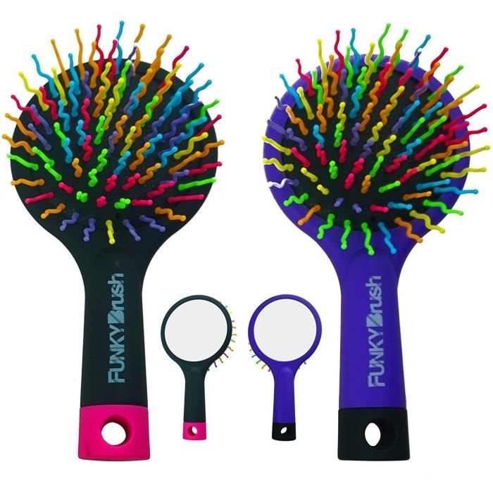 SUPVOX 3pcs cheveux cuir chevelu brosse b/éb/é massage du cuir chevelu masseur brosse /à r/écurer la t/ête avec poign/ée pour nouveau-n/é b/éb/é douche cadeau violet